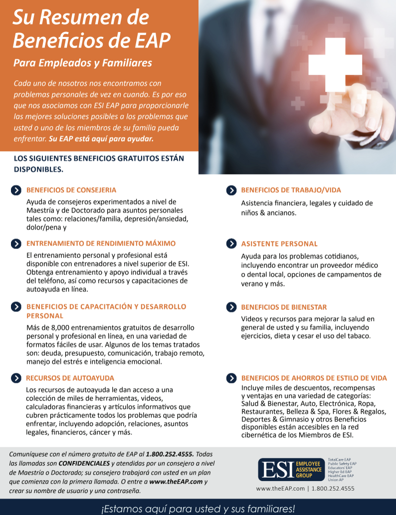 EAP - Benefits Summary (Espanol)